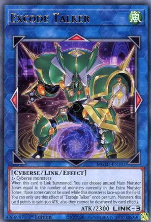 Image of Excode Talker (MGED-EN103) - Maximum Gold: El Dorado 1st Edition