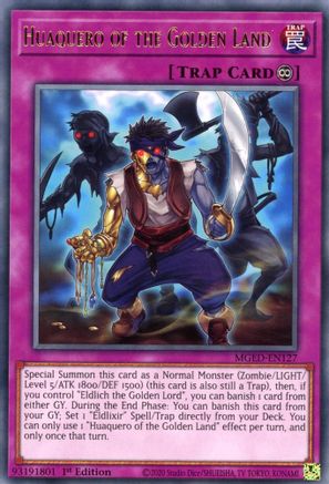 Image of Huaquero of the Golden Land (MGED-EN127) - Maximum Gold: El Dorado 1st Edition