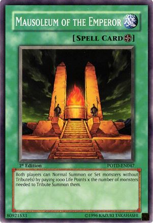 Image of Mausoleum of the Emperor (POTD-EN047) - Power of the Duelist 1st Edition
