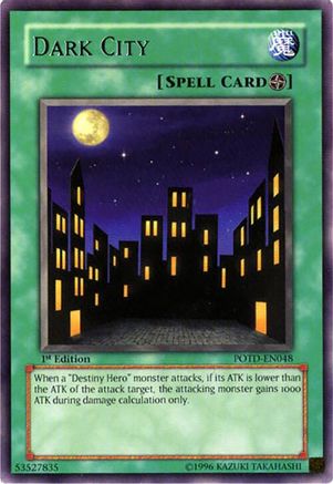 Image of Dark City (POTD-EN048) - Power of the Duelist 1st Edition
