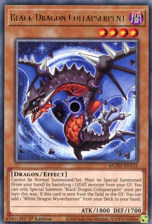 Image of Black Dragon Collapserpent (MGED-EN133) - Maximum Gold: El Dorado 1st Edition