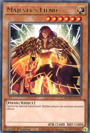 Image of Majesty's Fiend (MGED-EN134) - Maximum Gold: El Dorado 1st Edition
