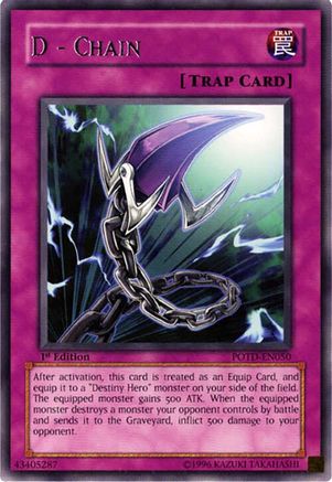 Image of D - Chain (POTD-EN050) - Power of the Duelist Unlimited