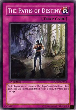 Image of The Paths of Destiny (POTD-EN052) - Power of the Duelist 1st Edition