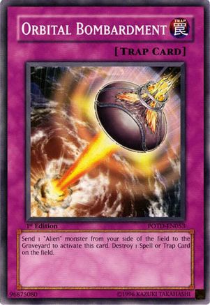 Image of Orbital Bombardment (POTD-EN053) - Power of the Duelist 1st Edition