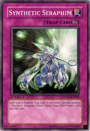 Image of Synthetic Seraphim (POTD-EN059) - Power of the Duelist 1st Edition