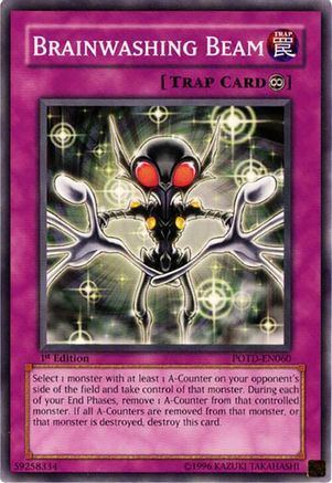 Image of Brainwashing Beam (POTD-EN060) - Power of the Duelist Unlimited