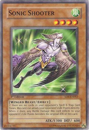 Image of Sonic Shooter (SD8-EN002) - Structure Deck: Lord of the Storm 1st Edition