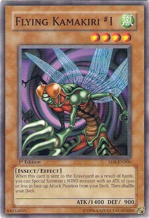 Image of Flying Kamakiri #1 (SD8-EN006) - Structure Deck: Lord of the Storm Unlimited