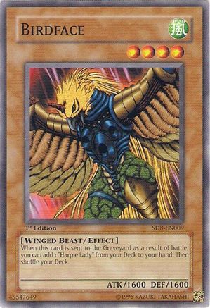 Image of Birdface (SD8-EN009) - Structure Deck: Lord of the Storm Unlimited