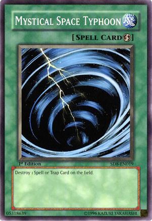 Image of Mystical Space Typhoon (SD8-EN019) - Structure Deck: Lord of the Storm Unlimited