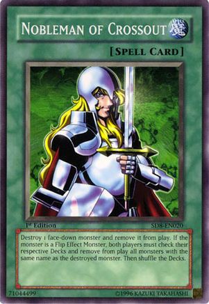 Image of Nobleman of Crossout (SD8-EN020) - Structure Deck: Lord of the Storm Unlimited