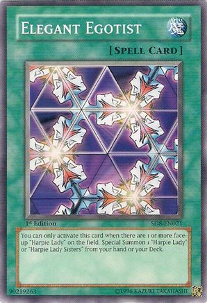 Image of Elegant Egotist (SD8-EN021) - Structure Deck: Lord of the Storm Unlimited