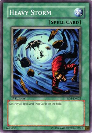 Image of Heavy Storm (SD8-EN022) - Structure Deck: Lord of the Storm Unlimited