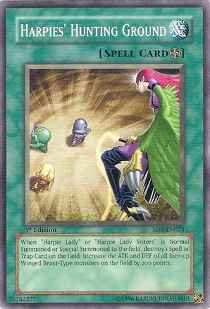 Image of Harpies' Hunting Ground (SD8-EN024) - Structure Deck: Lord of the Storm Unlimited