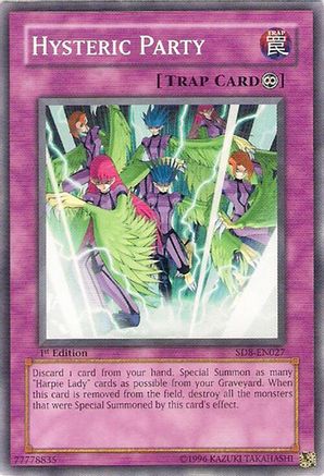 Image of Hysteric Party (SD8-EN027) - Structure Deck: Lord of the Storm Unlimited