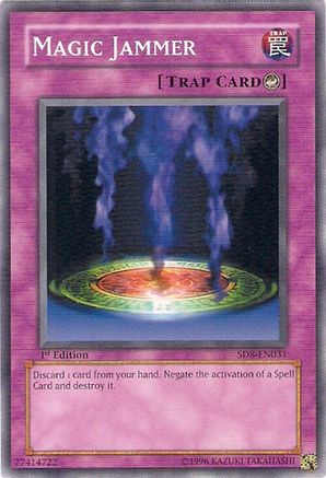 Image of Magic Jammer (SD8-EN031) - Structure Deck: Lord of the Storm Unlimited