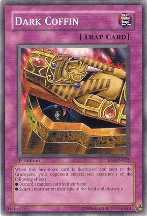 Image of Dark Coffin (SD8-EN032) - Structure Deck: Lord of the Storm 1st Edition