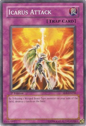 Image of Icarus Attack (SD8-EN036) - Structure Deck: Lord of the Storm 1st Edition