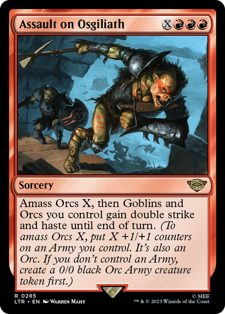 Image of Assault on Osgiliath (LTR-285) - The Lord of the Rings: Tales of Middle-earth