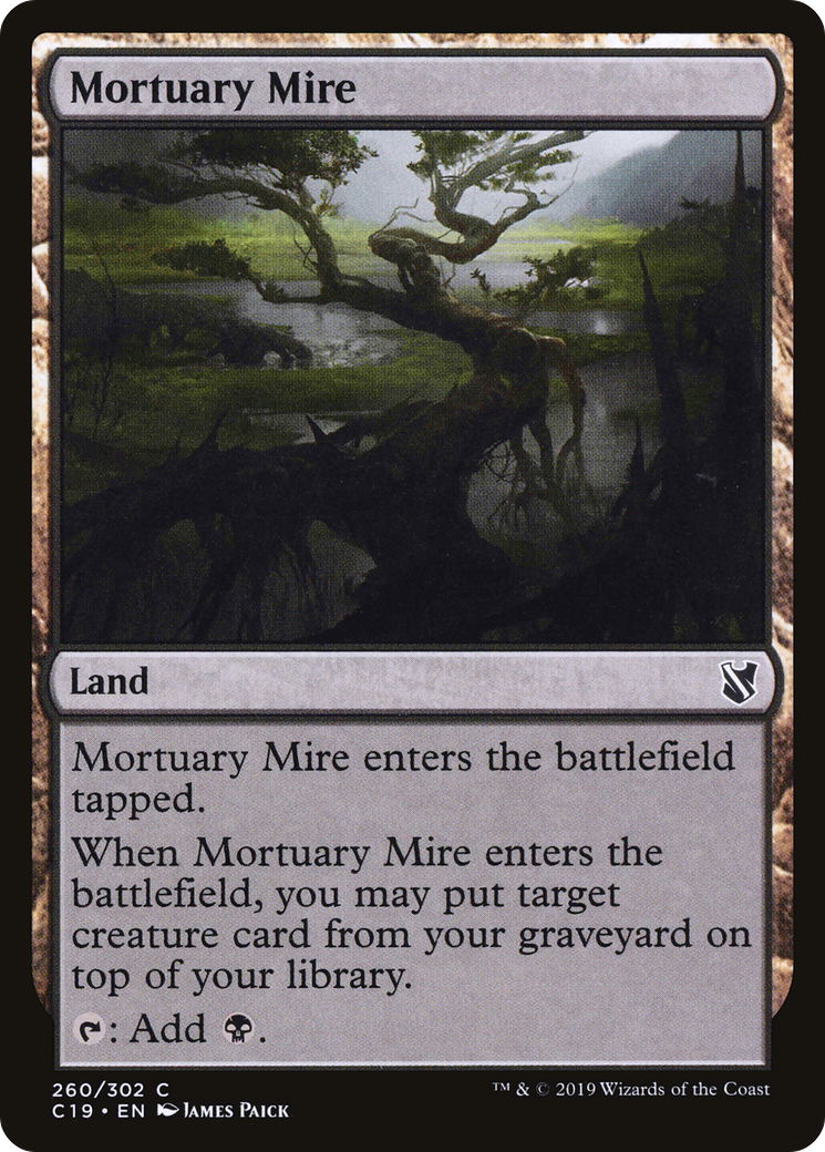 Image of Mortuary Mire (C19-260) - Commander 2019