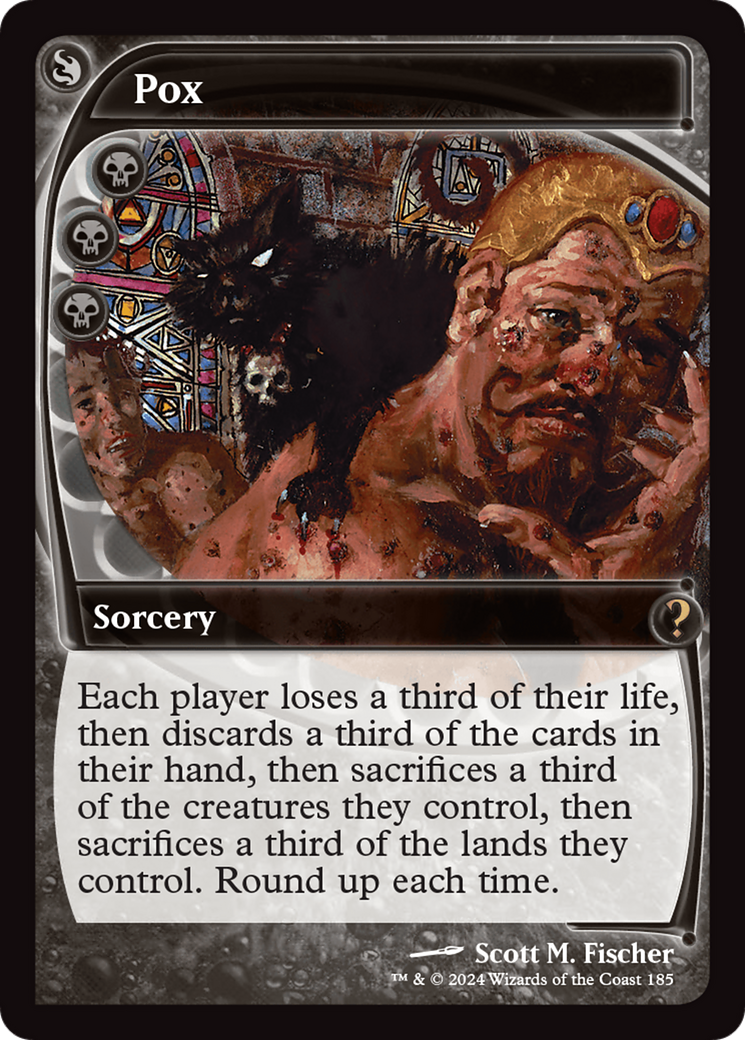 Image of Pox (Future Sight) (MB2-185) - Mystery Booster 2 Foil