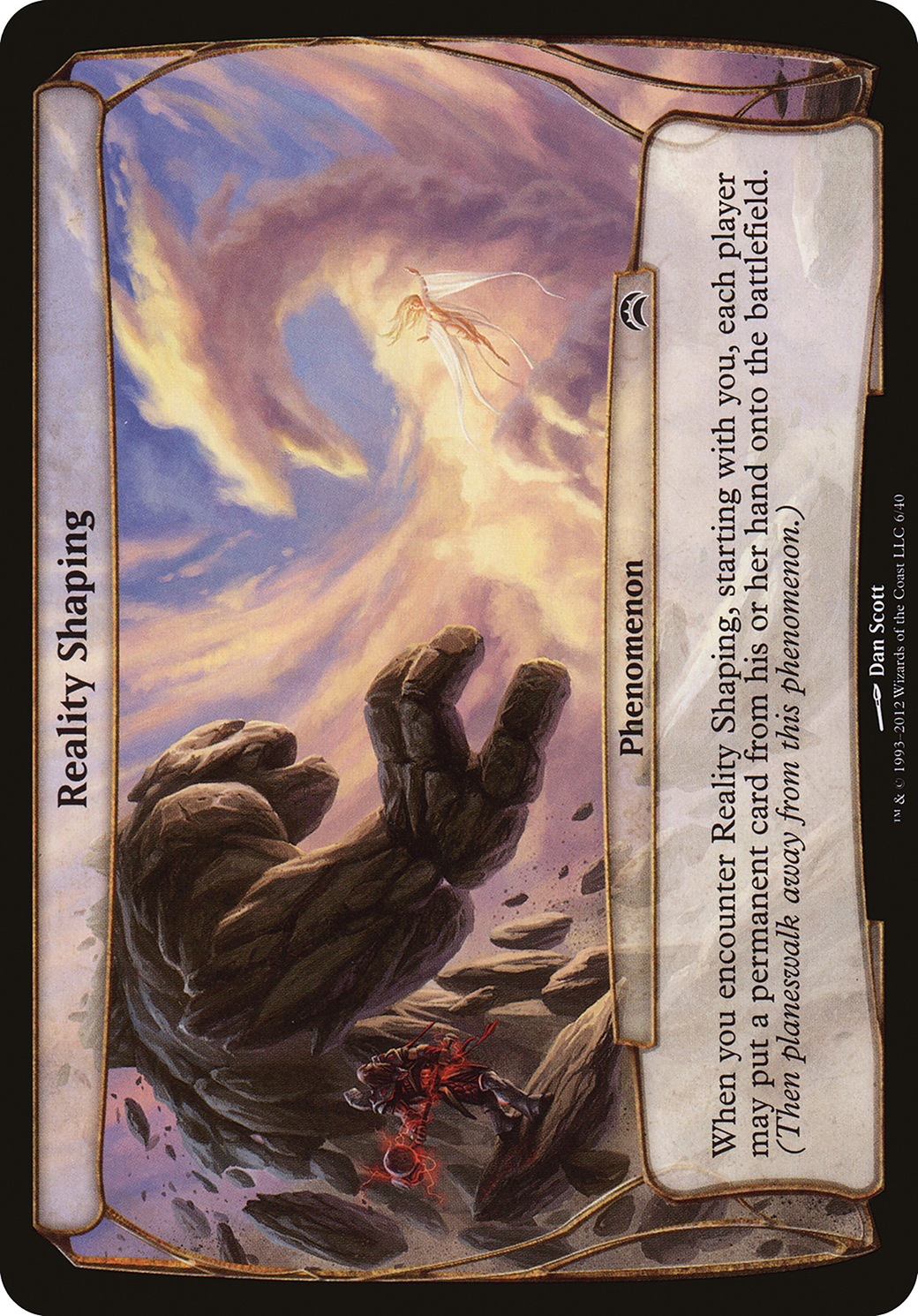 Image of Reality Shaping (Planechase 2012) (OVER-006) - Planechase 2012 Planes