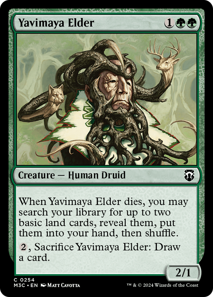 Image of Yavimaya Elder (M3C-254) - Modern Horizons 3 Commander