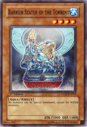 Image of Barrier Statue of the Torrent (CDIP-EN019) - Cyberdark Impact Unlimited