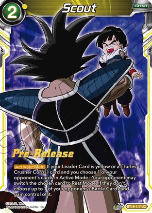 Image of Scout (BT15-117) - Saiyan Showdown PreRelease Cards