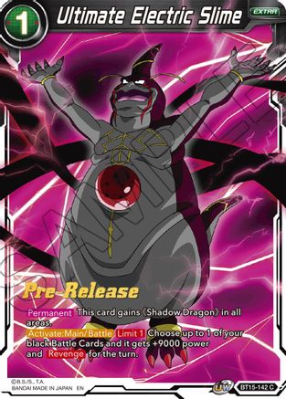Image of Ultimate Electric Slime (BT15-142) - Saiyan Showdown PreRelease Cards