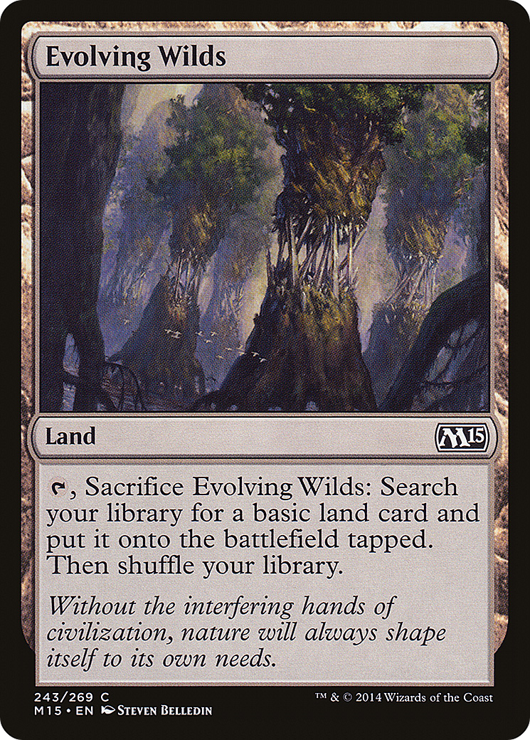 Image of Evolving Wilds (M15-243) - Magic 2015 Foil