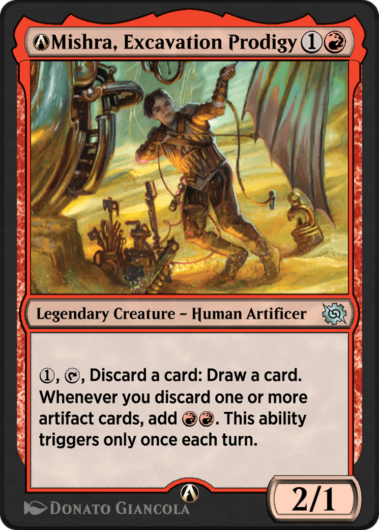 Image of A-Mishra, Excavation Prodigy (BRO-A-140) - The Brothers' War