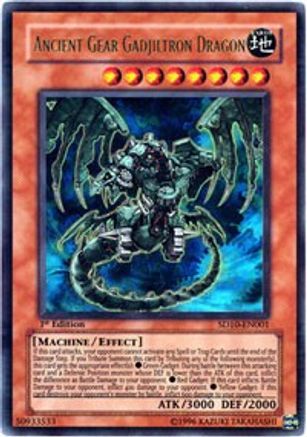 Image of Ancient Gear Gadjiltron Dragon (SD10-EN001) - Structure Deck: Machine Re-Volt Unlimited