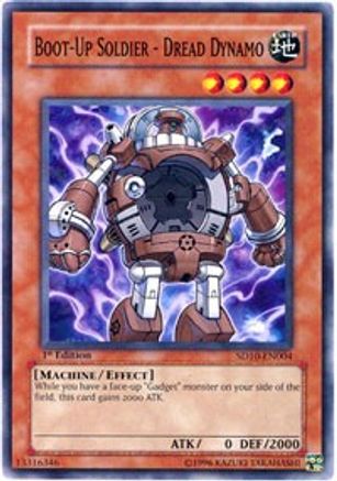 Image of Boot-Up Soldier - Dread Dynamo (SD10-EN004) - Structure Deck: Machine Re-Volt Unlimited