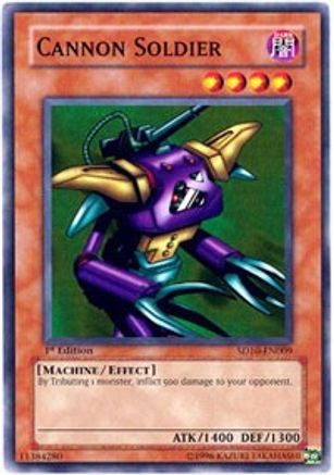 Image of Cannon Soldier (SD10-EN009) - Structure Deck: Machine Re-Volt 1st Edition