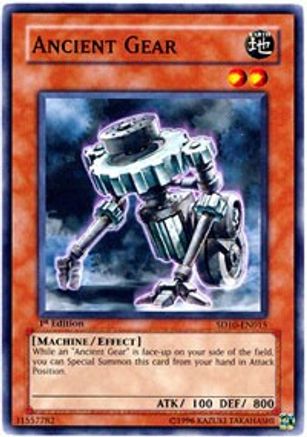 Image of Ancient Gear (SD10-EN015) - Structure Deck: Machine Re-Volt 1st Edition