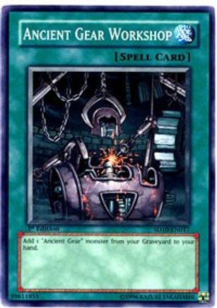 Image of Ancient Gear Workshop (SD10-EN017) - Structure Deck: Machine Re-Volt Unlimited
