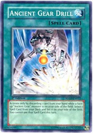 Image of Ancient Gear Drill (SD10-EN022) - Structure Deck: Machine Re-Volt Unlimited