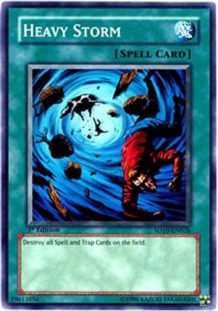 Image of Heavy Storm (SD10-EN026) - Structure Deck: Machine Re-Volt 1st Edition