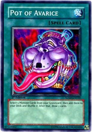Image of Pot of Avarice (SD10-EN030) - Structure Deck: Machine Re-Volt Unlimited