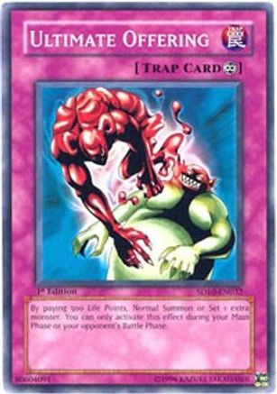 Image of Ultimate Offering (SD10-EN032) - Structure Deck: Machine Re-Volt Unlimited