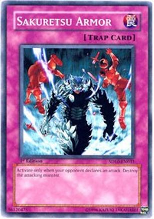 Image of Sakuretsu Armor (SD10-EN033) - Structure Deck: Machine Re-Volt 1st Edition