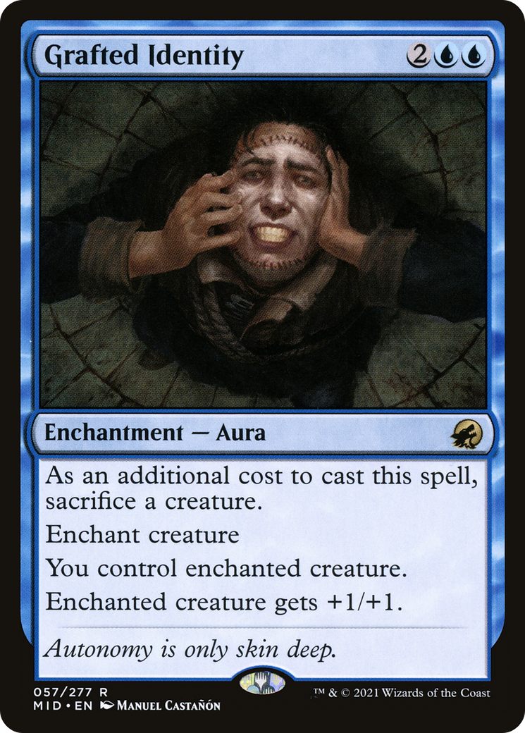 Image of Grafted Identity (MID-057) - Innistrad: Midnight Hunt