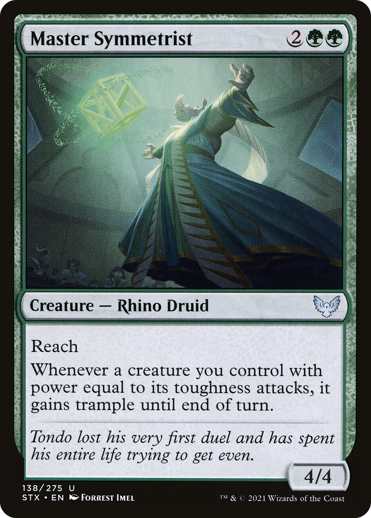 Image of Master Symmetrist (STX-138) - Strixhaven: School of Mages