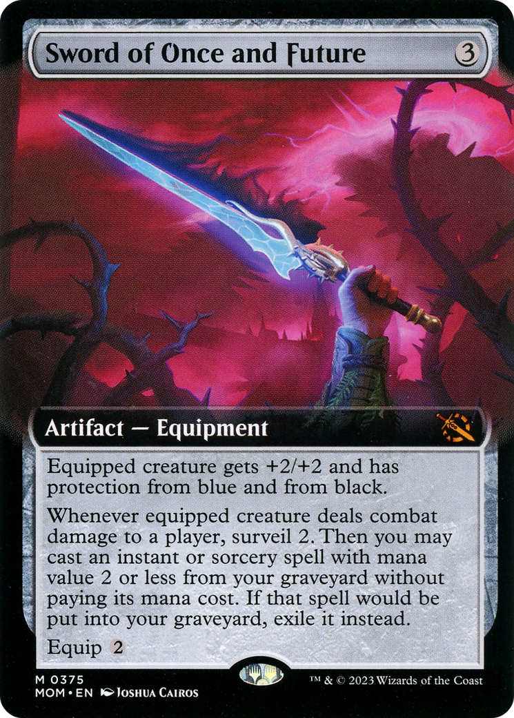 Image of Sword of Once and Future (Extended Art) (MOM-375) - March of the Machine: (Extended Art)