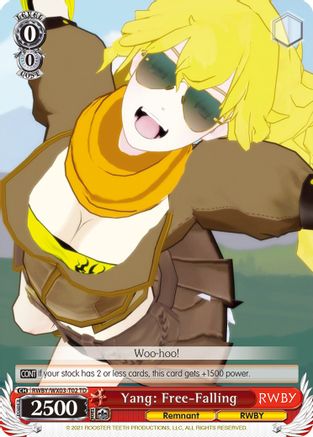 Image of Yang: Free-Falling (RWBY/WX03-T02 TD) - RWBY