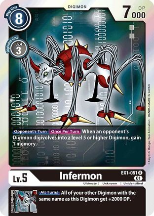 Image of Infermon (EX1-051) - Classic Collection Foil