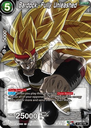 Image of Bardock, Fully Unleashed (P-067) - Mythic Booster