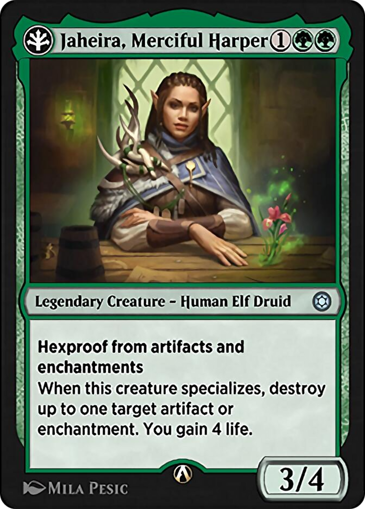 Image of Jaheira, Merciful Harper (HBG-16G) - Alchemy Horizons: Baldur's Gate